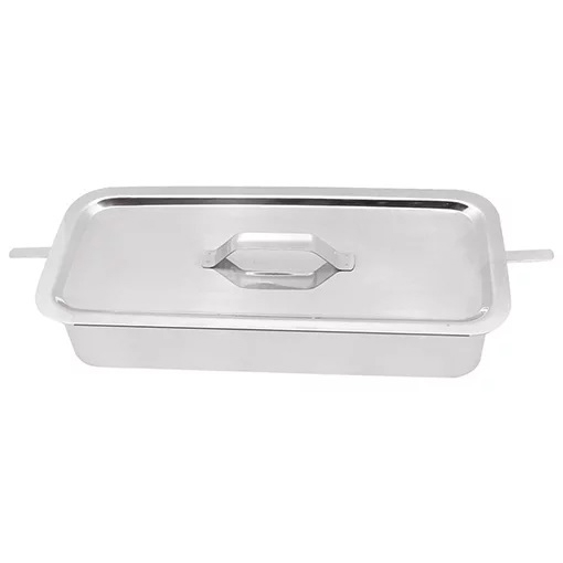 Instrument Sterilization Tray with Lid (8? x 8? x 2?)